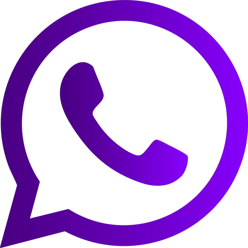 logotipo de whatsapp mudanzas cucuta morado